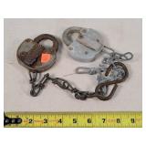 2- Adlake Railroad Padlocks