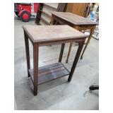 Antique Walnut And Table