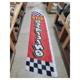 12' Auto Detailing 2 Sided Cloth Sign