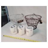 Wire Baskets And Over The Hill Toilet Paper
