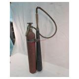 Vintage Fire Freez Model 7 Fire Extinguisher, 35'