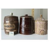 3 Cookie Jars