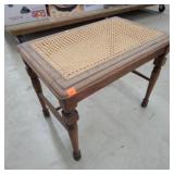 Wicker Top Piano Bench 21'W