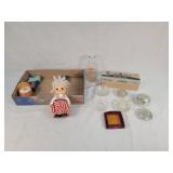 Cheesebox, High Acre Milk Bottle , Ash Trays,
