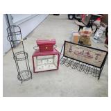 Wine Bottle Shelf, Toilet Paper Holder, Misc