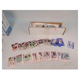 Box Of Foorball Trading Cards