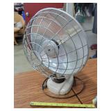 Vintage Fan Style Radiant Heater - Works