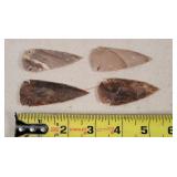 4- Indian Arrow Heads