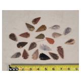 20- Indian Arrow Heads