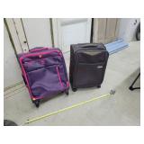 2- Pieces Of Rolling Carry On Luggage