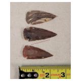 3- Indian Arrow Heads