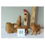 6 Wood Carvings