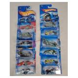 12 Hotwheels Motorcycles