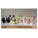 9 Vintage S & P Shakers