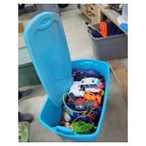 Large Tote With Toys From The 80's