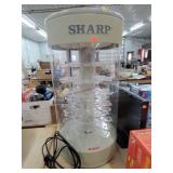 Sharp Rotating Display Case - Rotates