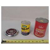 Kendall 1 Quart Oil Can, Cadillac Emblem, & More