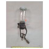 Antique Coffee Grinder By Freidag, Wardway Glass