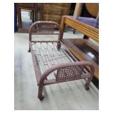 Vintage Iron Doll Bed