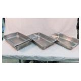 4- Stainless Steel Baking Pans