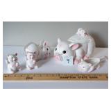 Pig Cookie Jar Lot