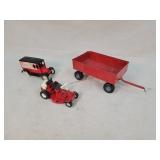 1/16 Th Scale Wagon & Snapper Mower By Ertl