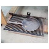 18x28 Iron Camp Fire Grate & Fry Pan