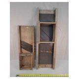25' & 33' Wooden Vegetable Slicers
