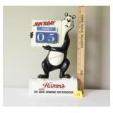 Hamms Bear Calendar