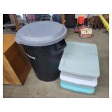 Garbage Cans And Storage Totes
