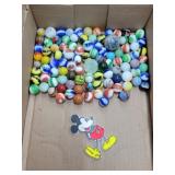 Clay Marble & Other Vintage Marbles