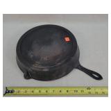 11' Antique Cast Iron Skillet With Gate Mark