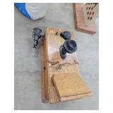 Antique Quartersawn Hand Crank Telephone