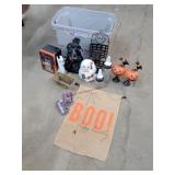 Tote Of Haloween / Fall Decorations