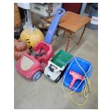 Toddler Car, Swing, Large Dump Truck