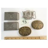 5 Belt Buckels