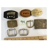 8 Belt Buckels