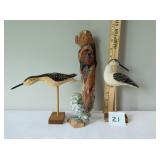 4 Wood Carvings