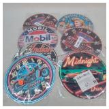 8- Round Metal Signs, Indian Motorcycle, Mobile
