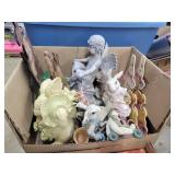 Box Of Ceramic Easter Decorations
