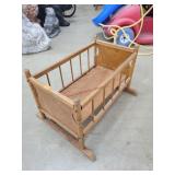 Rocking Doll Cradle, 18' L