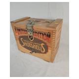 1- Ducks Unlimited Wooden Shotshell Box