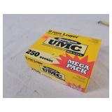 250- Remington UMC 9mm Luger Rounds