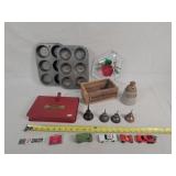 Vintage Oil Drippers, Pans, & More