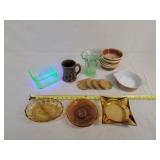 Uranium Glow Square Dish, Pyrex, & More