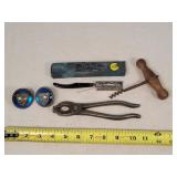 Vintage Horse Head Buttons & Tools