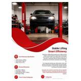 HD 2 Post Automotive Lift, 9920 LB Capacity, Red