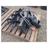 SD Lanch MINI Skid Steer Auger Set 8" & 12"