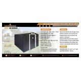 Land Honor 6ft X 8ft Galvanized Metal Shed Kit