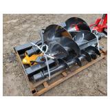 2026 FUTURE Skid Steer Auger Set 8", 12", & 16"